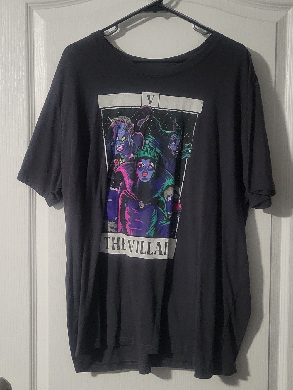 Dark Gray 'The Villain' Graphic Tee with Disney Villains